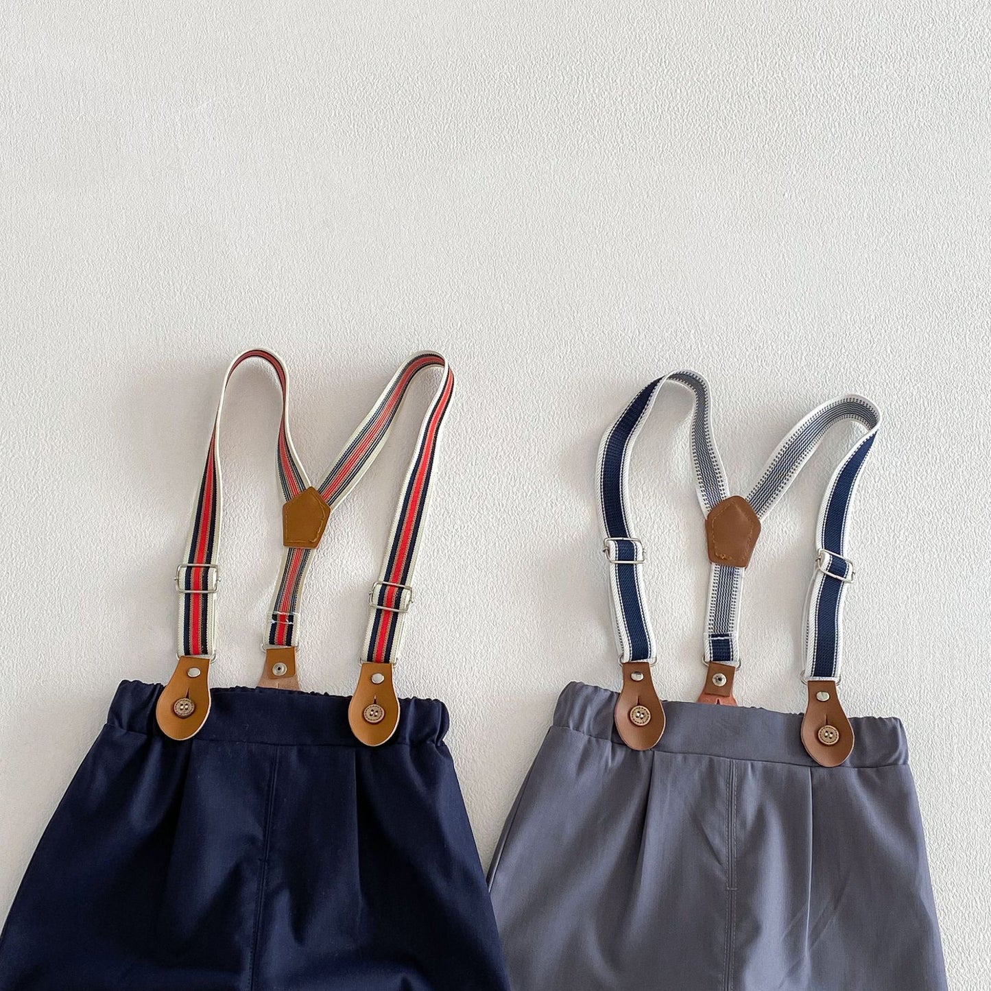 【BABY&KID】韓国風リボンタイシャツ、サロペットパンツSK103521