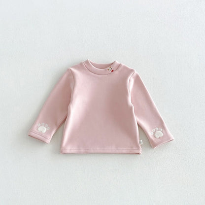 【BABY&KID】カートゥーン裏起毛ワンピース、トップス、レギンスSK108119