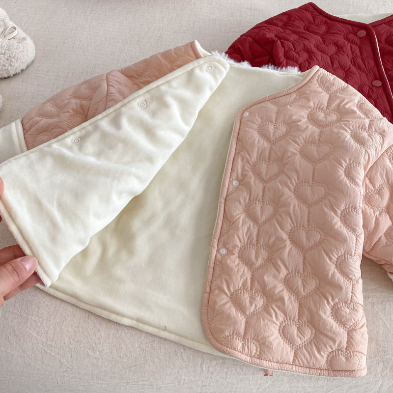 【BABY&KID】冬新作大きな耳付き中綿アウターSK102522