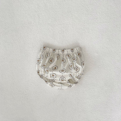 【BABY】夏新作 フラワー、チェックセットアップSK071920
