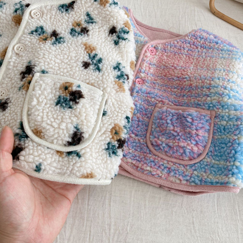 【BABY&KID】冬新作花柄、チェック中綿ジャケットSK102515