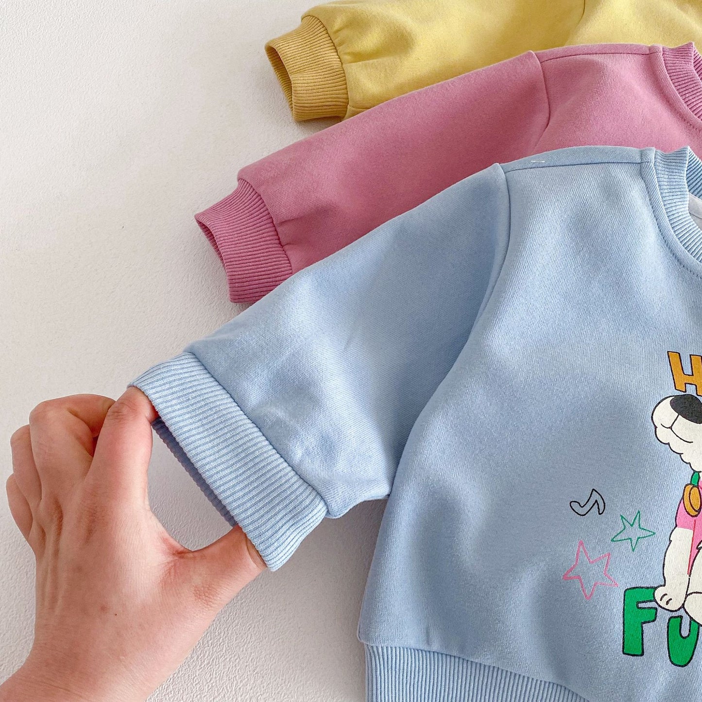 【BABY&KID】レタープリントスウェットセットアップSK103507