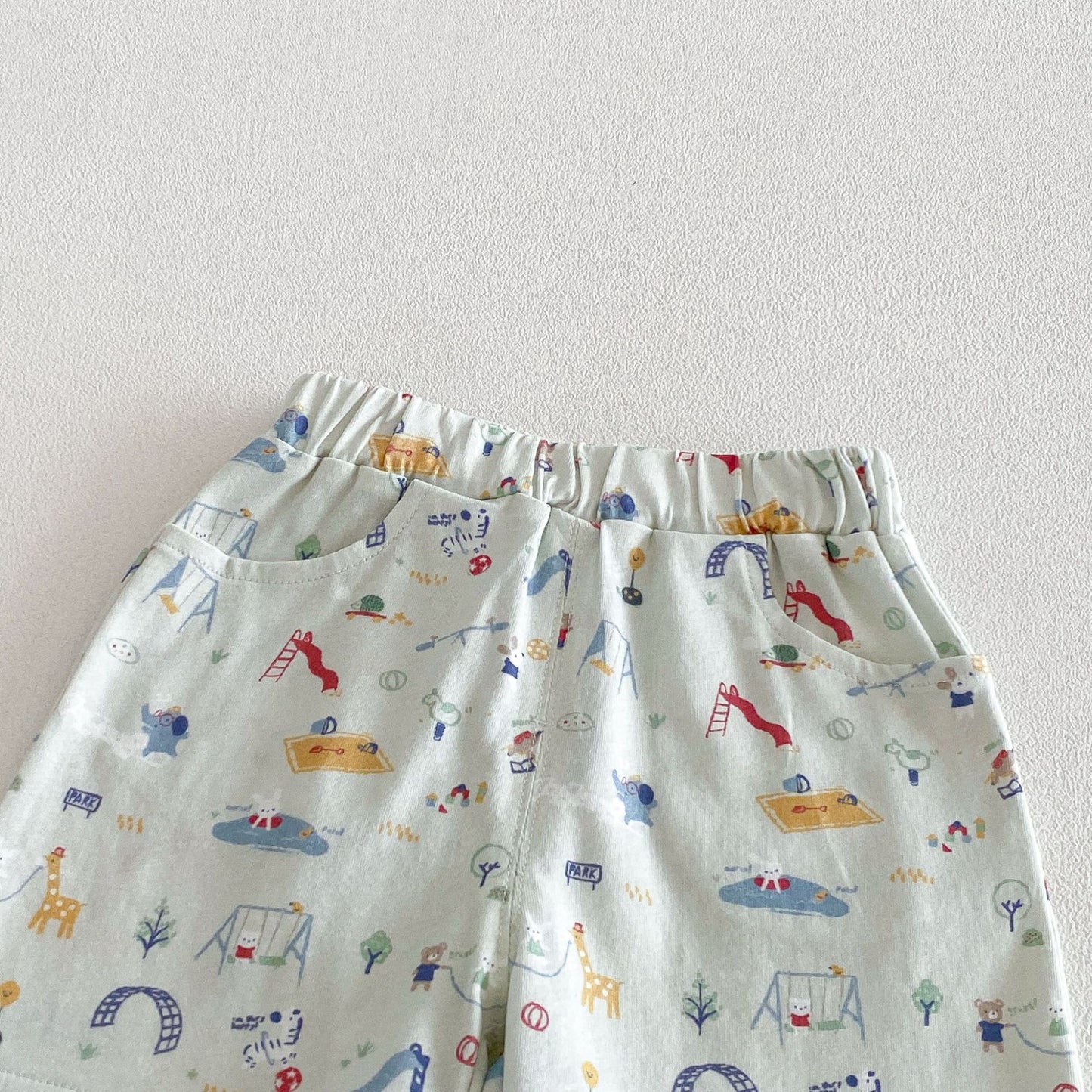 【BABY&KID】夏新作 総柄セットアップSK105115