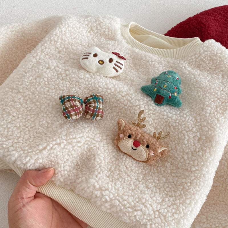 【BABY&KID】冬新作キャラ厚手トレーナーSK103033