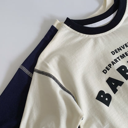 【BABY&KID】韓国風英字TシャツSK100519