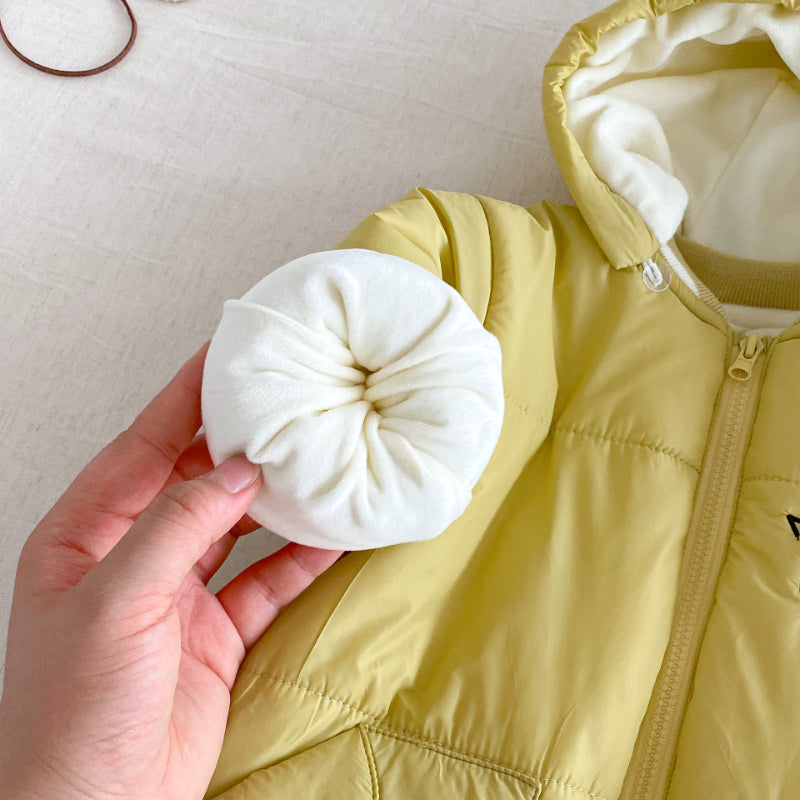 【BABY】取り外しフード裏起毛カバーオール＆バッグセットSK102913