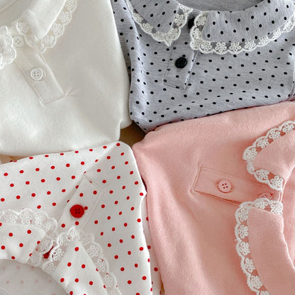 【BABY&KID】丸襟長袖トップスSK106616