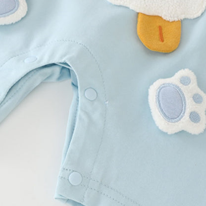 【BABY】夏新作 かわいいワンちゃんひんやりカバーオールSK091602