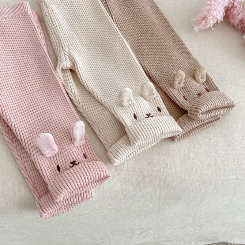 【BABY&KID】冬新作キャラクター刺繍レギンスSK102536