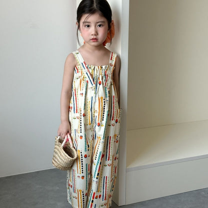 【BABY&KID】夏新作 カラフルサロペットSK072103