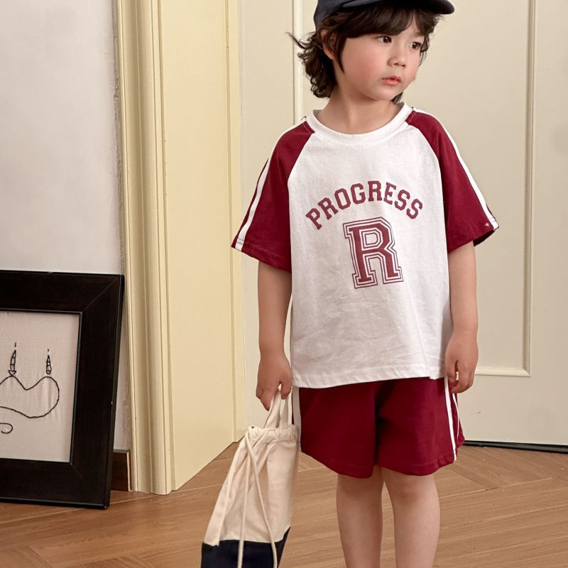 【BABY&KID】夏新作 PROGRESSスポーツセットアップSK072104