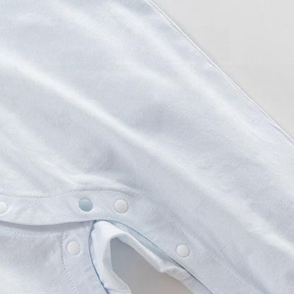 【BABY】北欧風ラウンドネックジャカードカバーオールSK104414