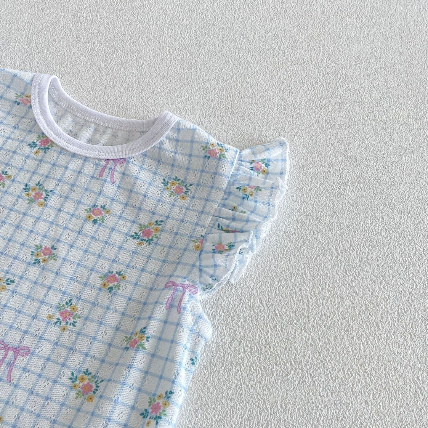 【BABY&KID】夏新作 小花柄セットアップSK105105