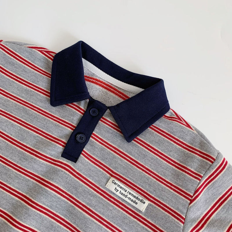 【BABY&KID】英字ロゴPOLOシャツSK100517