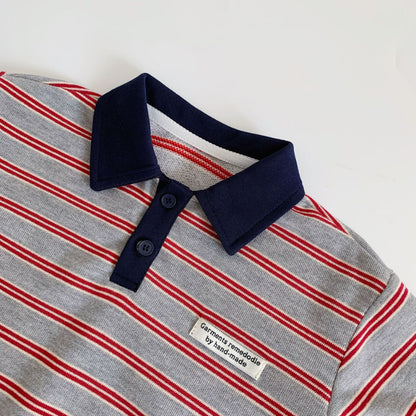 【BABY&KID】英字ロゴPOLOシャツSK100517