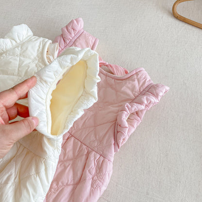 【BABY】キルティングノースリーブカバーオールSK102933