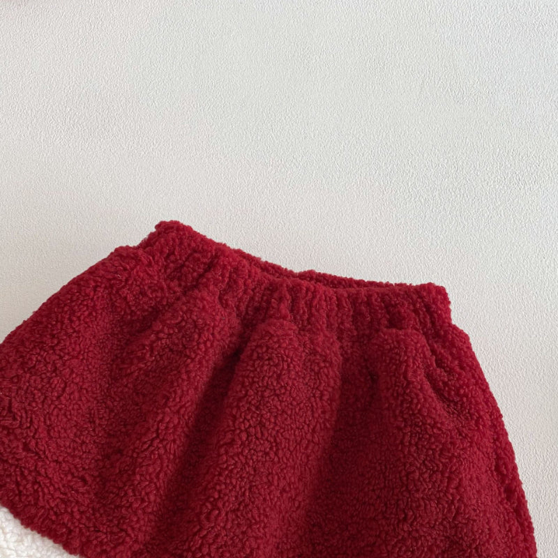 【BABY&KID】冬新作蝶結びカラーコート＆スカートSK103020