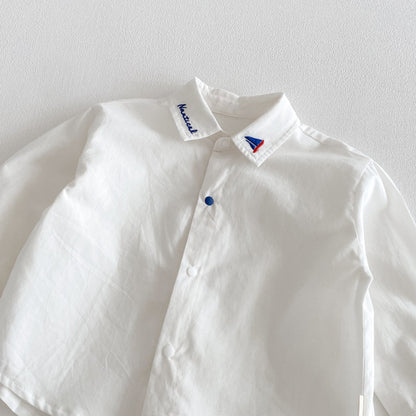 【BABY&KID】くま刺繍ボーダーポロシャツ、マリンカラーアウター、ニットベストSK103717