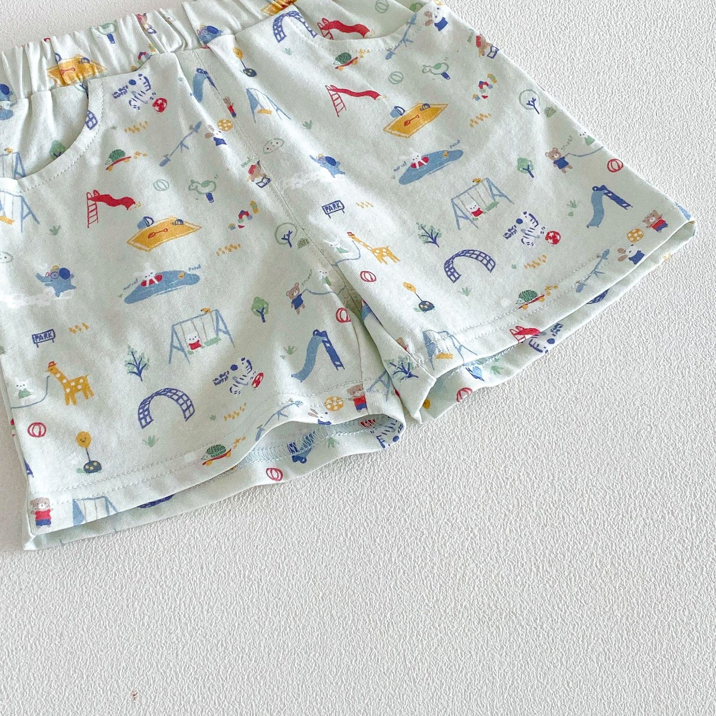 【BABY&KID】夏新作 総柄セットアップSK105115