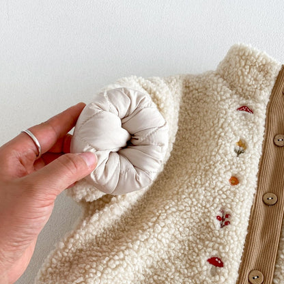 【BABY&KID】きのこ刺繍ワンピース、ロングパンツ、アウター、、トップスSK108115