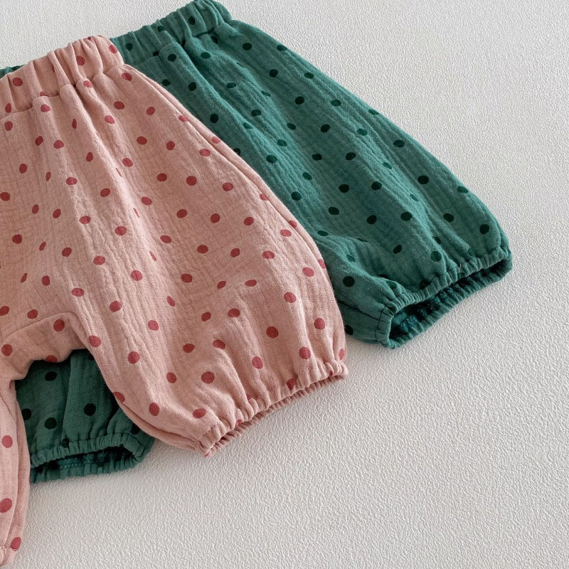 【BABY&KID】夏新作シンプルドットセットアップSK104620