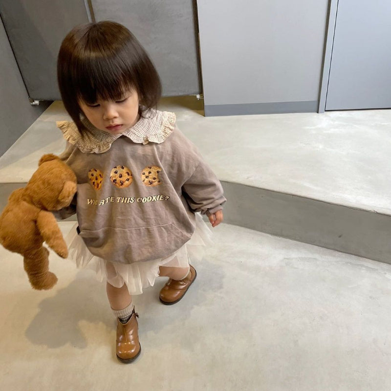 【BABY&KID】ビスケット長袖スウェットSK100744