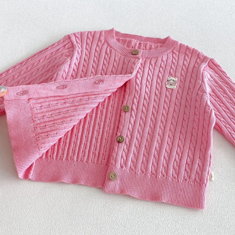【BABY&KID】ケーブルニットカーディガンSK107205