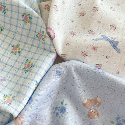 【BABY&KID】夏新作 小花柄セットアップSK105105
