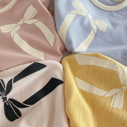 【BABY&KID】おしゃれ蝶結びセットアップSK104118