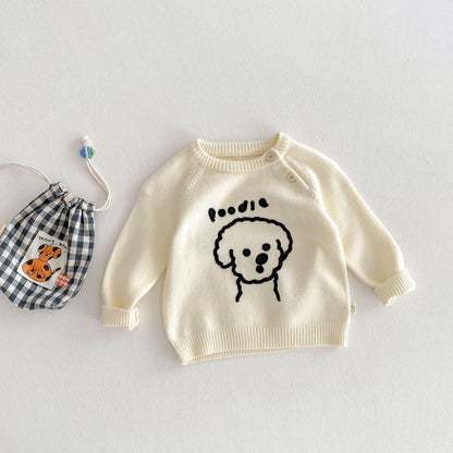 【BABY&KID】ペット柄可愛いセーターSK030718