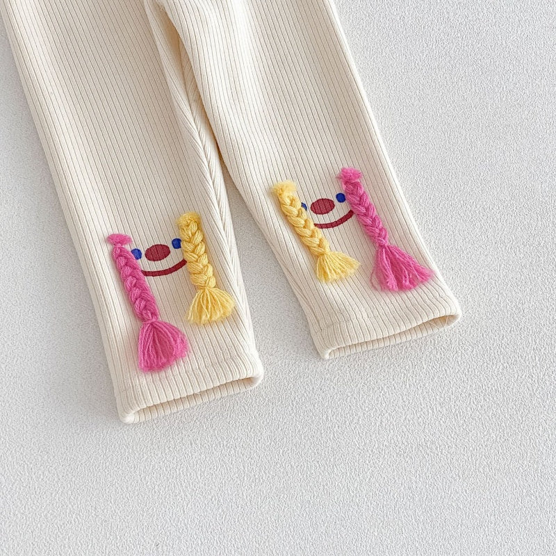 【BABY&KID】カートゥーン刺繍ジャケット、レギンスSK108120