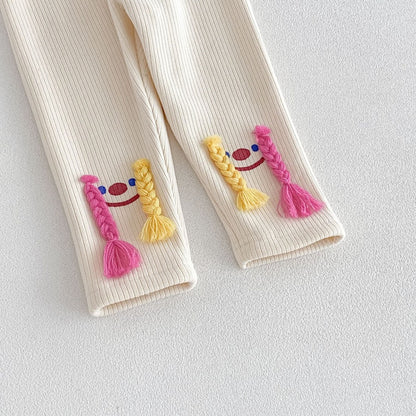 【BABY&KID】カートゥーン刺繍ジャケット、レギンスSK108120