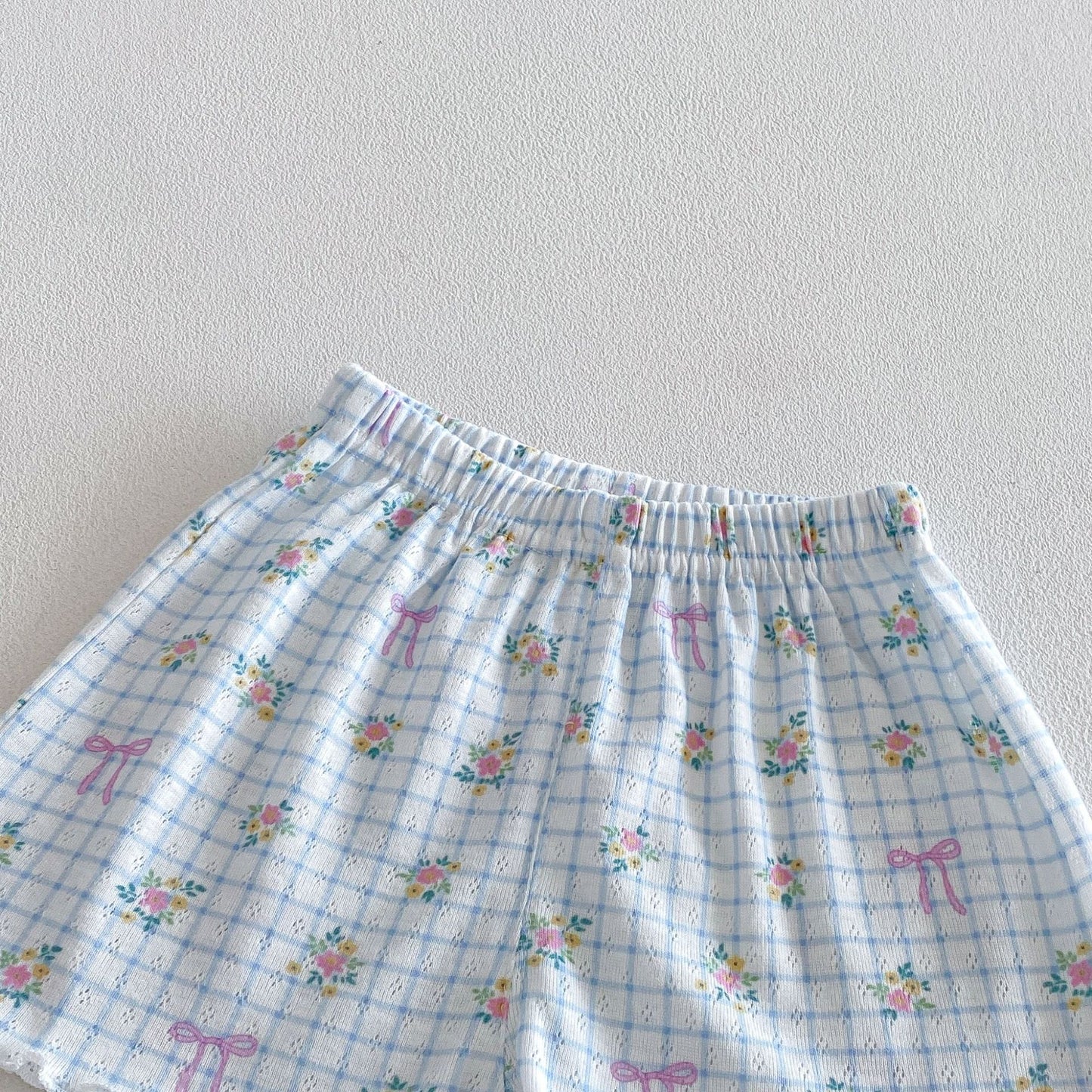 【BABY&KID】夏新作 小花柄セットアップSK105105
