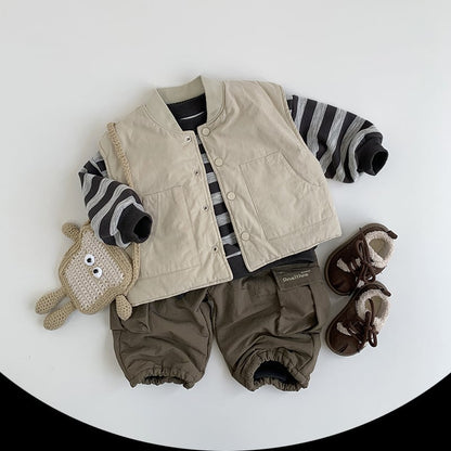 【BABY&KID】冬新作フリースジップアップトレーナー　全2色SK11371