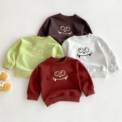 【BABY&KID】英字カジュアルセットアップSK092934