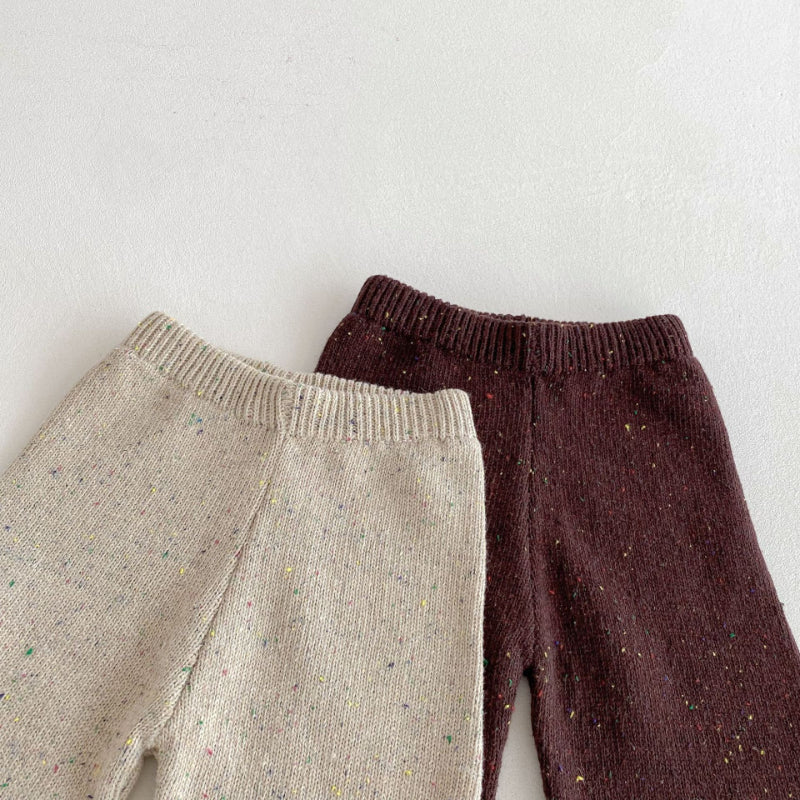 【BABY&KID】ジャカードカラフルドットニットセットアップSK092917