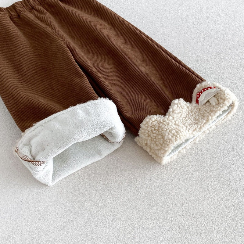 【BABY&KID】きのこ刺繍ワンピース、ロングパンツ、アウター、、トップスSK108115