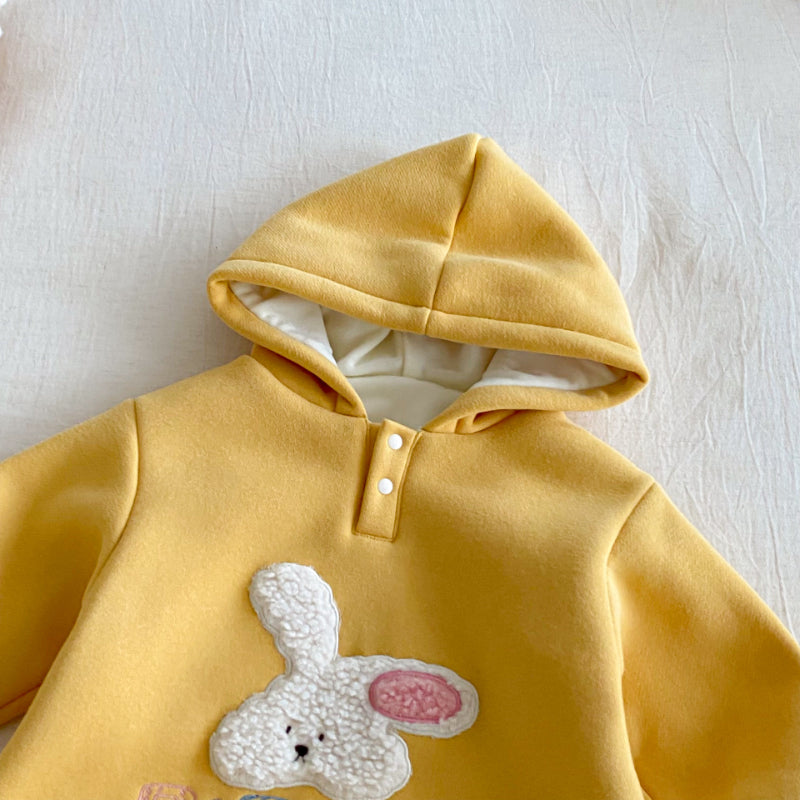 【BABY】冬新作アニマル刺繍カバーオールSK102909