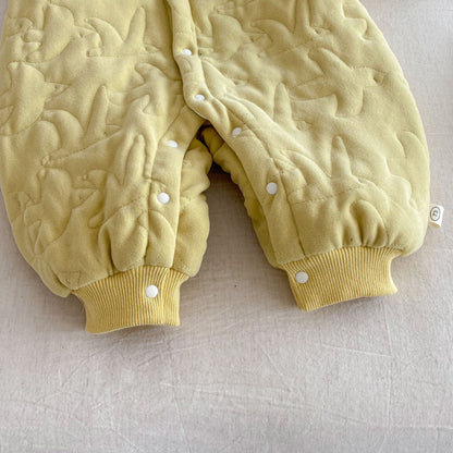 【BABY】冬新作マカロンカラー刺繍カバーオールSK102910