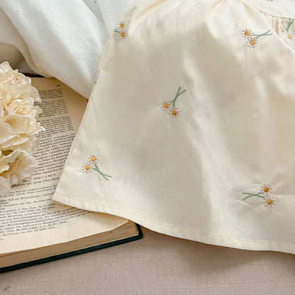 【姉妹服】夏新作 花柄刺繍ロンパース、ワンピースSK081624