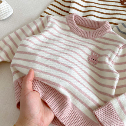 【BABY&KID】ボーダーニットセーターSK102532