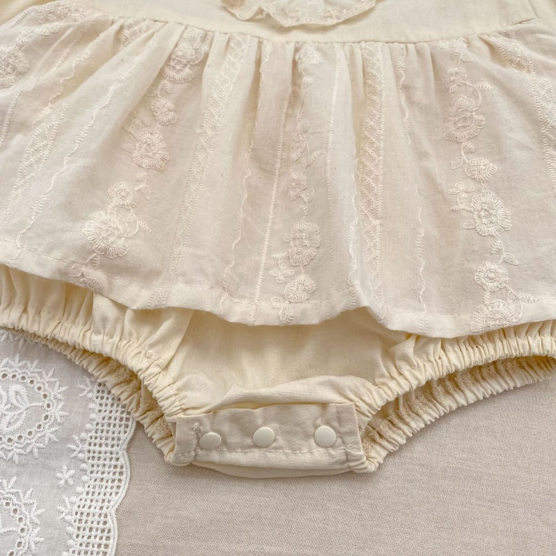 【BABY&KID】レース刺繍ロンパース、ワンピースSK107914