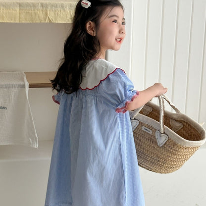 【BABY＆KID】夏新作 りんご柄セットアップ、ワンピースSK063015