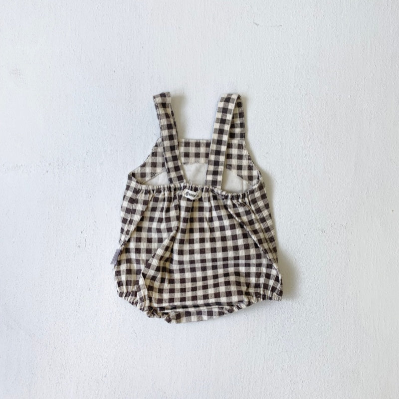 【BABY】コーデュロイポケット付きサロペットロンパースSK100115