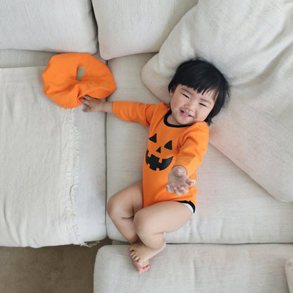 【BABY】ハロウィンかぼちゃロンパースSK100903