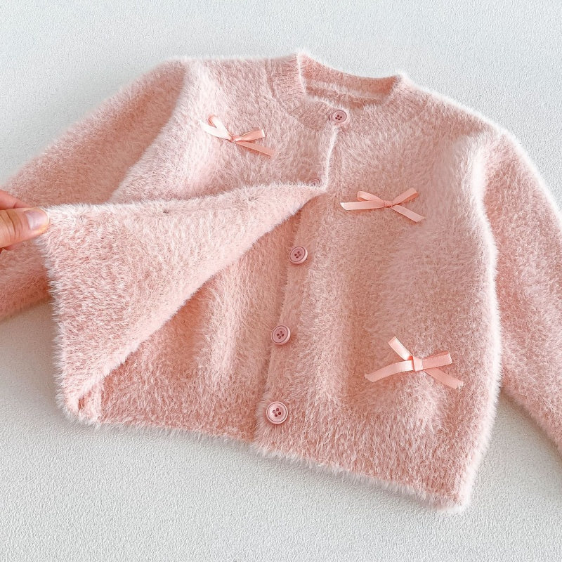 【BABY&KID】蝶結びニットカーディガンSK108106