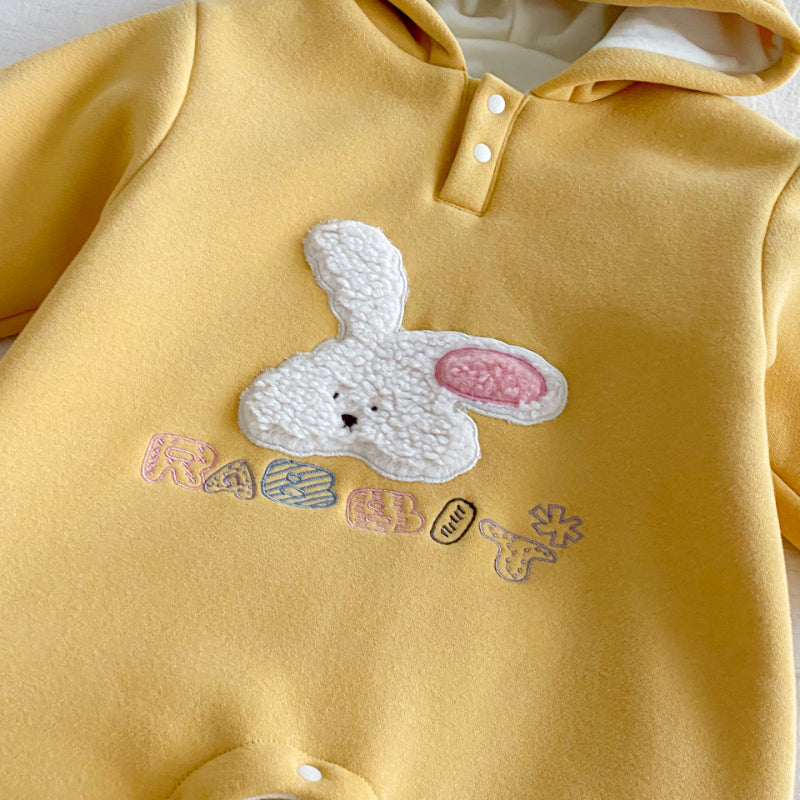 【BABY】冬新作アニマル刺繍カバーオールSK102909