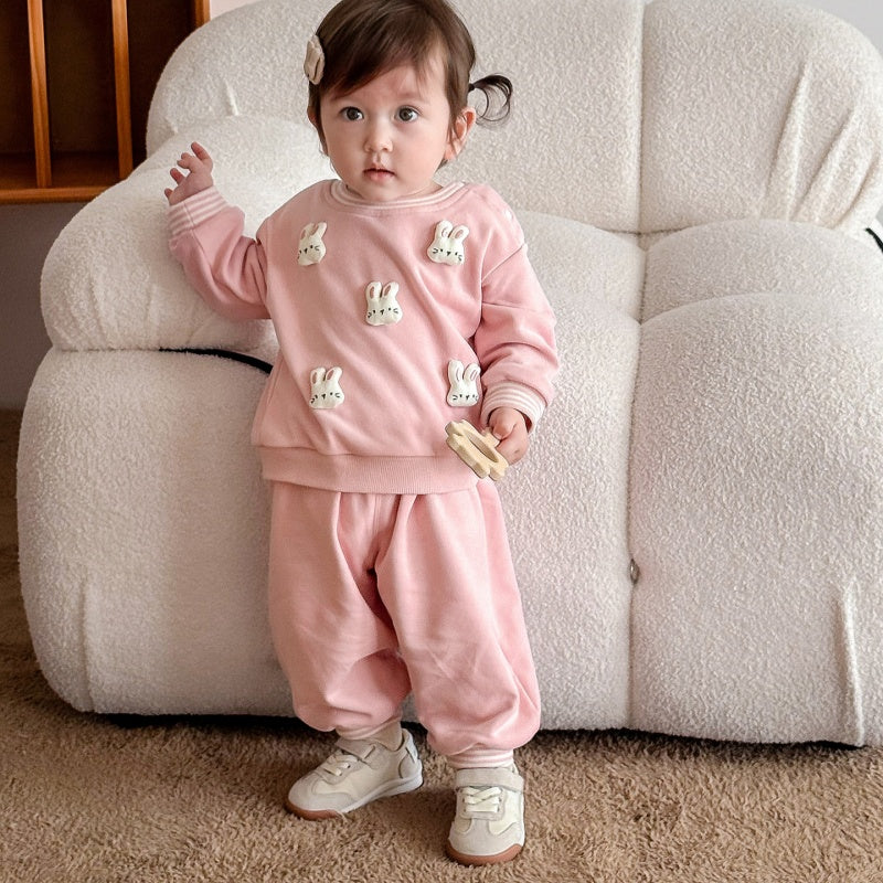 【BABY&KID】立体ぬいぐるみセットアップSK100313
