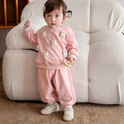 【BABY&KID】立体ぬいぐるみセットアップSK100313