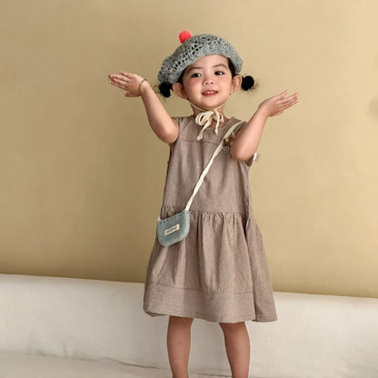 【BABY&KID】夏新作ストライプセットアップ、ワンピースSK104710